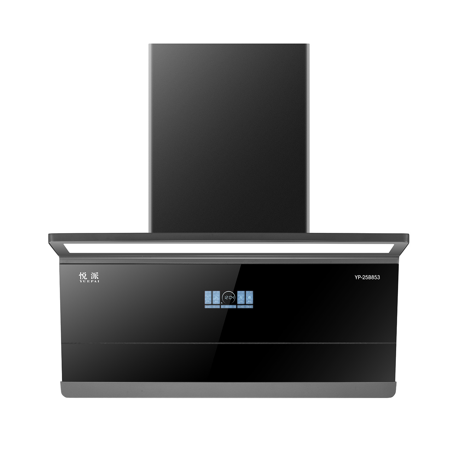 YP-25B853 变频铜线电机•超薄•静音•LED高亮大灯/30立方超强排风量/静压1300pa